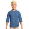 Ляльки - Кукла Кен Модник Barbie синяя рубашка в клетку и шорты (DWK44/FNH39)#2