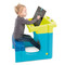 Детская мебель - Парта-доска Школьник Smoby голубая (420101)#4