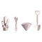 Наборы для лепки - Кинетический гравий для детского творчества Kinetic Rock серый 170 г (11302Gr)#5