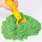 Антистресс игрушки - Набор кинетического песка Kinetic Sand Замок из песка зеленый 454 г (71402G)#4