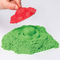 Антистресс игрушки - Набор кинетического песка Kinetic Sand Замок из песка зеленый 454 г (71402G)#5