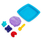 Антистресс игрушки - Набор кинетического песка Kinetic Sand Замок из песка фиолетовый 454 г (71402P)#2