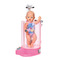 Меблі та будиночки - Душова кабінка для ляльки Baby Born Веселе купання автоматична (823583)#3