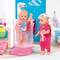 Меблі та будиночки - Душова кабінка для ляльки Baby Born Веселе купання автоматична (823583)#9