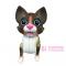 Мягкие животные - Интерактивная кошечка Лаки Cutesy Pets 15 см (88533)#2