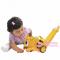 Машинки для малюків - Розвивальна іграшка каталка зі звуком і світлом Дожени вогник Тигреня Little Tikes (640926)#4