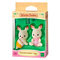 Фигурки животных - Игровой набор Шоколадные Крольчата двойняшки Sylvanian Families (5080)#4