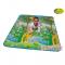 Палатки, боксы для игрушек - Детский двусторонний коврик Большая жирафа и Парк развлечений Limpopo 200 х 180 см (2028012)#4