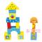 Развивающие игрушки - Игровая тележка с кубиками Bino 19 деталей (80152)#4