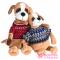 М'які тварини - М'яка іграшка собачка 31 см Soft Toy (THT570)#3