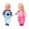 Одяг та аксесуари - ​Одяг для ляльки Baby Born Стильній комбінезон асортимент  (824566)​#4