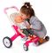 Транспорт и питомцы - Коляска Smoby Baby Nurse для прогулок с поворотными колесами (251223)#4