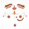Косметика - Набір наклейок для обличчя DJECO Індійська принцеса (DJ09213)#2