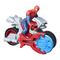 Фигурки персонажей - Набор игрушечный Spider-Man Blast-N-Go Спайдер Мэн на мотоцикле (B9705/B9994)#2