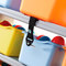 Палатки, боксы для игрушек - Органайзер Step2 Fun time room organizer 89х67х36 см синие и оранжевые ящики (728900)#5
