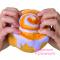 Антистрес іграшки - Сквош-антистрес ORB Апельсиновий торт (54427)#3