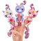 Фигурки животных - Интерактивная игрушка Fingerlings Единорог Алика фиолетовый 12 см (W37082/3709)#3