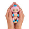 Фигурки животных - Интерактивная игрушка Fingerlings Обезьянка Кенди розово-голубая 12 см (W37204/3722)#2
