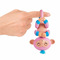 Фигурки животных - Интерактивная игрушка Fingerlings Обезьянка Кенди розово-голубая 12 см (W37204/3722)#3