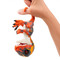 Фигурки животных - Интерактивная игрушка Fingerlings Динозавр Блейз оранжевый 12 см (W3780/3781)#2