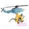 Фигурки животных - Набор игрушек Jurassic World 2 Вертолет-транспортер с раптором (FMY31/FMY39)#3