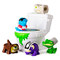 Фигурки животных - Игровой набор Flush Force Мерзкие пять (SM38801)#2