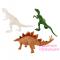 Фігурки тварин - Набір фігурок Jurassic World Велоцираптор стегозавр індомінус (FPN72/FPN73)#3