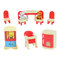 Аксессуары для фигурок - Набор Shantou Jinxing Manxs happy family Мебель тип 2 в книжке (HY-063AE)#2