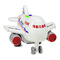 Машинки для малышей - Инерционный самолет Shantou Jinxing Aircraft с эффектами (RJ6687A)#2