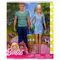 Ляльки - Ляльковий набір Barbie Family Барбі та Кен (FTB72)#2