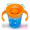 Товари для догляду - Чашка-непроливайка Munchkin Miracle 360 Deco блакитний з помаранчевим (01229401-02) (01229401-02 )#3