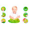 Развивающие игрушки - Развивающая игрушка Bebelino Музыкальный динозавр со световым эффектом (58090)#3