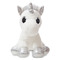 М'які тварини - М'яка іграшка Aurora Сяючі очі Єдиноріг срібний 20 см (150710K)#2