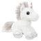 М'які тварини - М'яка іграшка Aurora Сяючі очі Єдиноріг срібний 30 см (161257D)#2