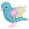 Фігурки тварин - Інтерактивна іграшка Little Live Pets Пташка у клітці Небесне мерехтіння (28548)#3
