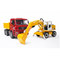 Транспорт и спецтехника - Набор игрушечная грузовик МAN и экскаватор Liebherr (2751)#2