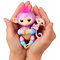 Фигурки животных - Интерактивная игрушка Fingerlings Обезьянка Вайолет с малышом 12 см (W3540/3543)#3