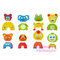 Игрушки для ванны - Аква-пазлы Baby Great Смешные животные 8 игрушек (GB-FM8B) (5002026)#3