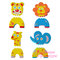 Игрушки для ванны - Аква-пазлы Baby Great Забавные животные 4 игрушки (GB-FM4A) (5002027)#4