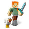 Конструктори LEGO - Конструктор LEGO Minecraft Алекс із курчам (21149)#3