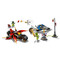 Конструкторы LEGO - Конструктор LEGO Ninjago Мотоцикл Кая и снегомобиль Зейна (70667)#6