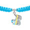 Ювелірні прикраси - Браслет UMa&UMi Візок срібло блакитний (410543200604)#2