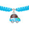 Ювелірні прикраси - Браслет UMa&UMi Машинка срібло блакитний (410543400604)#2