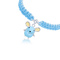 Ювелирные украшения - Браслет детский плетеный UMa&UMi с серебряным украшением Мышонок голубой (419542900604)#2