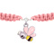 Ювелірні прикраси - Браслет UMa&UMi Бджілка срібло рожевий (419542000611)#2