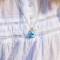 Ювелірні прикраси - Підвіска UMa&UMi Мишеня срібло блакитний 45 см (719542900604)#2