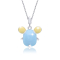 Ювелирные украшения - Кулон UMa&UMi Мышка серебро голубой (9869413899479)#4