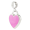 Ювелирные украшения - Кулон UMa&UMi Сердце серебро розовый (2305450865048)#2