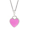 Ювелирные украшения - Кулон UMa&UMi Сердце серебро розовый (2305450865048)#3