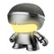 Портативные колонки и наушники - Портативная колонка Xoopar Mini Xboy LED с ремешком серый металлик 7 см (XBOY81001.22М)#2